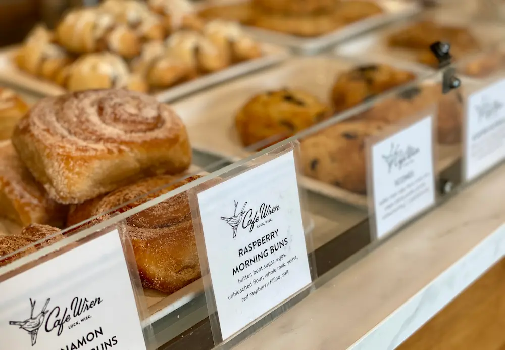 Cafe wren baked goodies